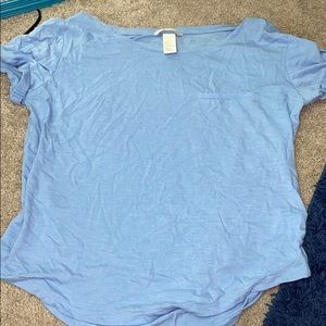 blue nice shirt